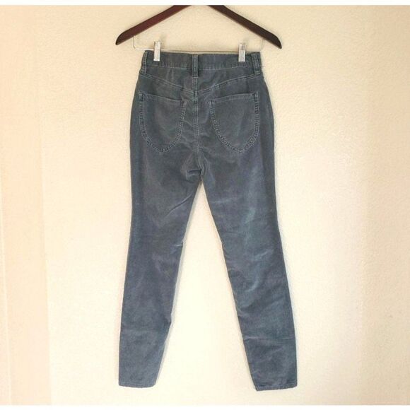 Free People Womens Pants Green 25 Morning Waves Corduroy Skinny Jeans New - Picture 6 of 9